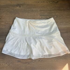 Athleta White Tennis Skirt